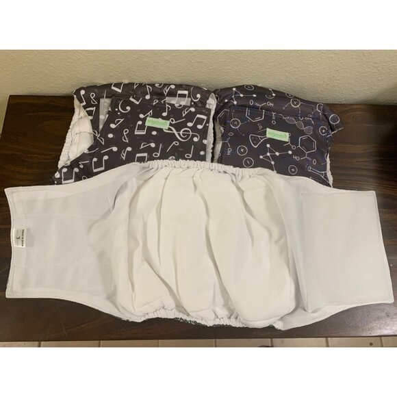 Wegreeco Reusable Diapers for Male Dog Size Large AD3 - Picture 2 of 3